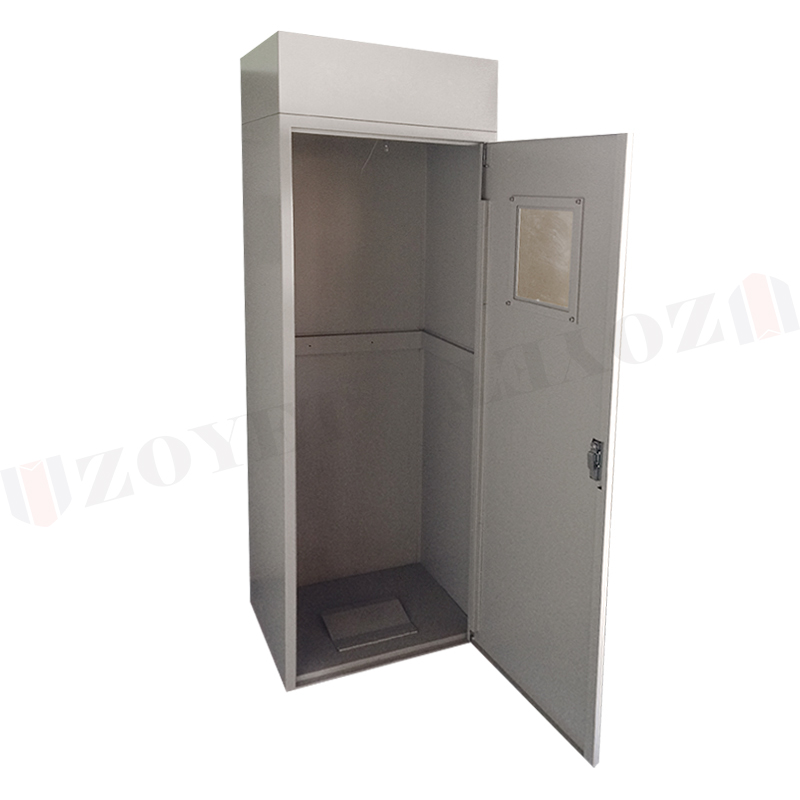 实验室单瓶气瓶柜是什么样的?(图1) 实验室单瓶气瓶柜