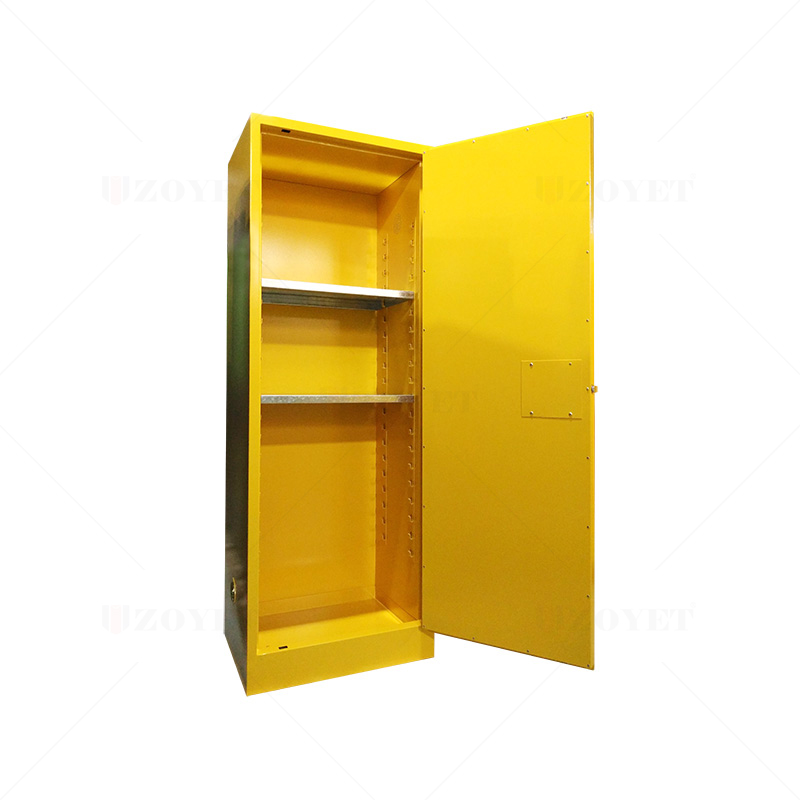 易燃危险品存放柜如何选择?(图4) 22加仑危险品存放柜