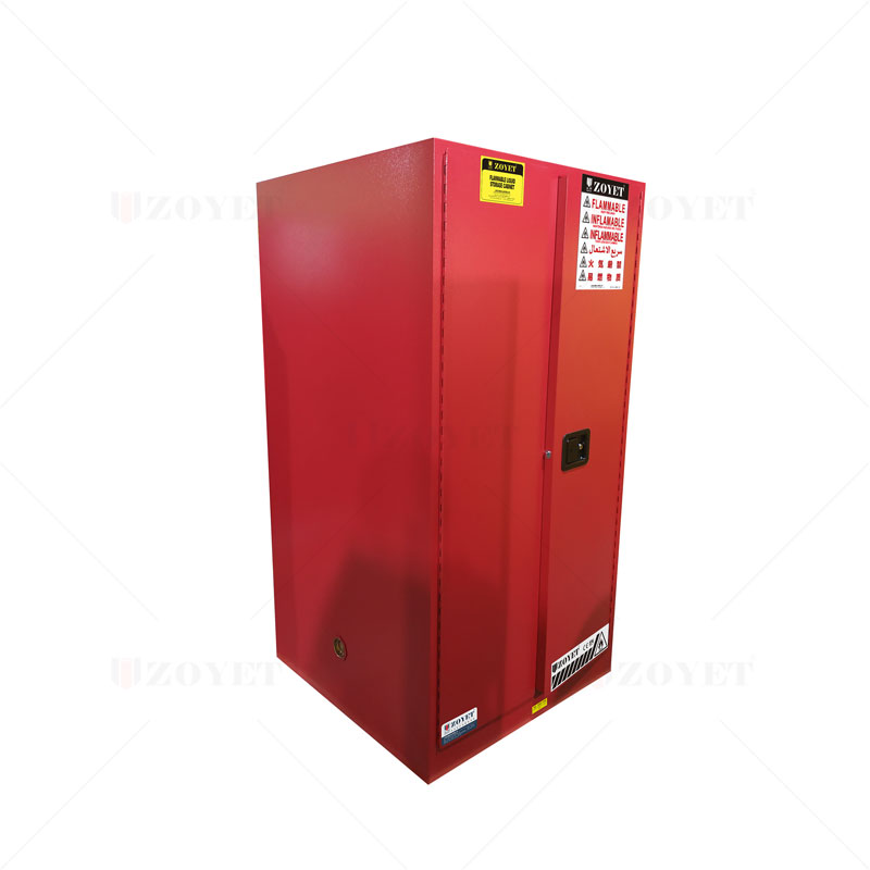 1650*860*860mm防火柜是什么样的呢?(图2) 60加仑红色防火柜